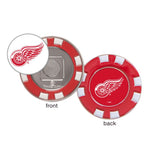 Wholesale-Detroit Red Wings Golf Poker Chip Marker