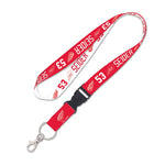 Wholesale-Detroit Red Wings Lanyard w/detachable buckle 1" Moritz Seider