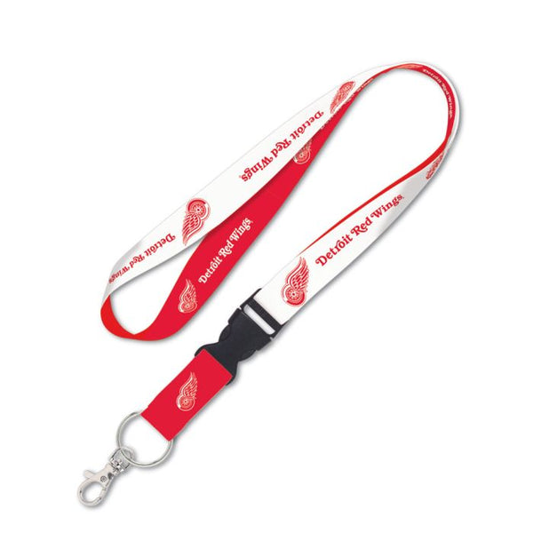 Wholesale-Detroit Red Wings Lanyard w/detachable buckle 1"