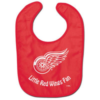 Wholesale-Detroit Red Wings Little Fan All Pro Baby Bib