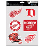 Wholesale-Detroit Red Wings Multi Use 6 Fan Pack