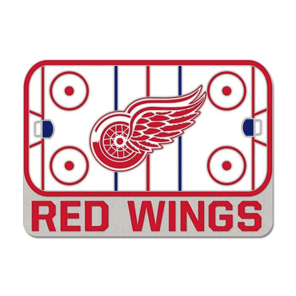 Wholesale-Detroit Red Wings RINK Collector Enamel Pin Jewelry Card