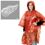 Wholesale-Detroit Red Wings Rain Poncho