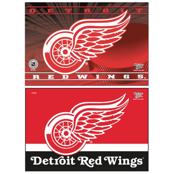 Wholesale-Detroit Red Wings Rectangle Magnet, 2pack 2" x 3"