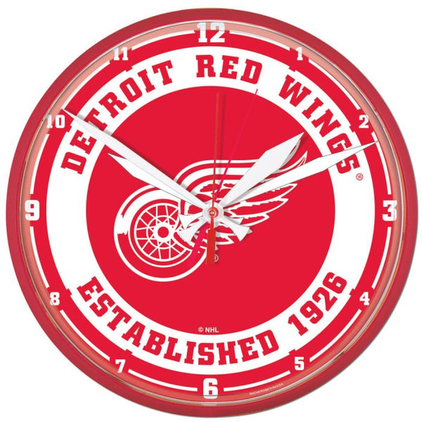 Wholesale-Detroit Red Wings Round Wall Clock 12.75"