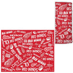 Wholesale-Detroit Red Wings Scatter Print Fan Wraps