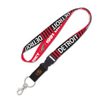 Wholesale-Detroit Red Wings Special Edition Lanyard w/detachable buckle 1"