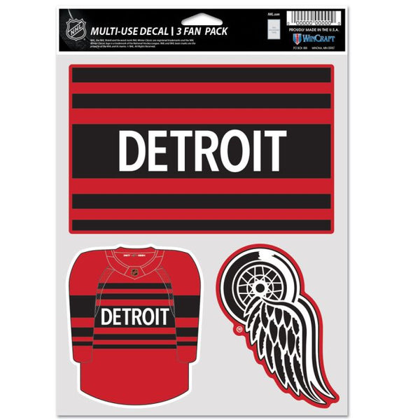 Wholesale-Detroit Red Wings Special Edition Multi Use 3 Fan Pack