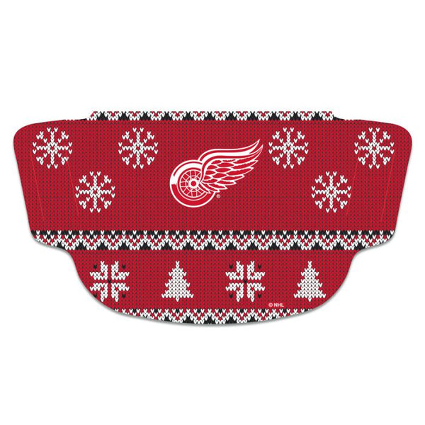 Wholesale-Detroit Red Wings / Ugly Sweater Ugly Sweater Fan Mask Face Covers