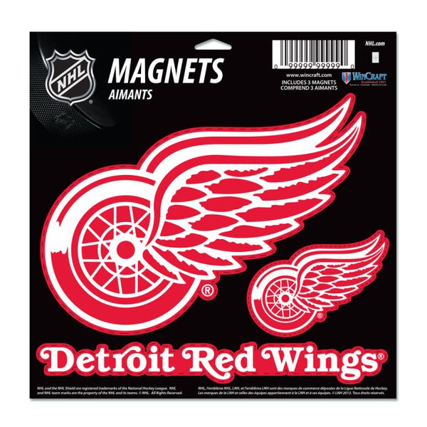 Wholesale-Detroit Red Wings Vinyl Magnet 11" x 11"