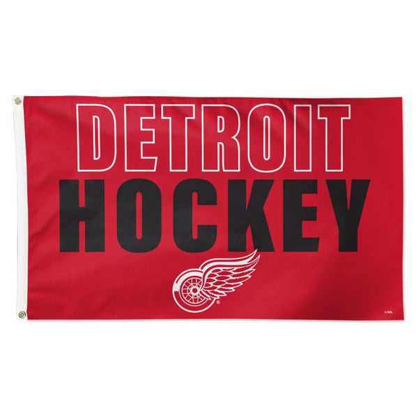 Wholesale-Detroit Red Wings location Flag - Deluxe 3' X 5'