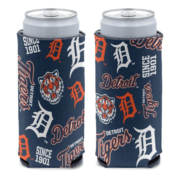 Wholesale-Detroit Tigers 12 oz Slim Can Cooler