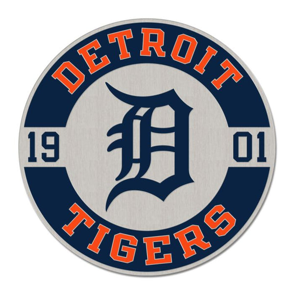 Wholesale-Detroit Tigers CIRCLE ESTABLISHED Collector Enamel Pin Jewelry Card