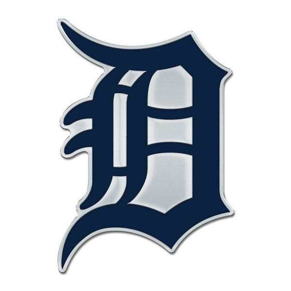 Wholesale-Detroit Tigers Colored Chrome Free Form Auto Emblem