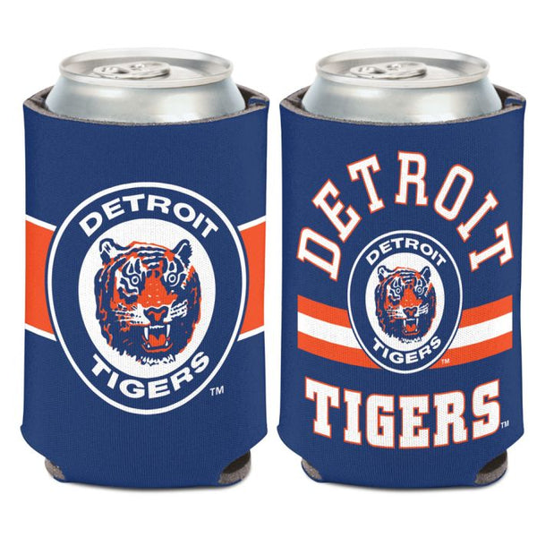 Wholesale-Detroit Tigers / Cooperstown STRIPED Can Cooler 12 oz.