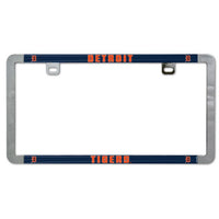 Wholesale-Detroit Tigers Metal Lic. Plate Frame Slim