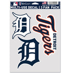Wholesale-Detroit Tigers Multi Use 3 Fan Pack