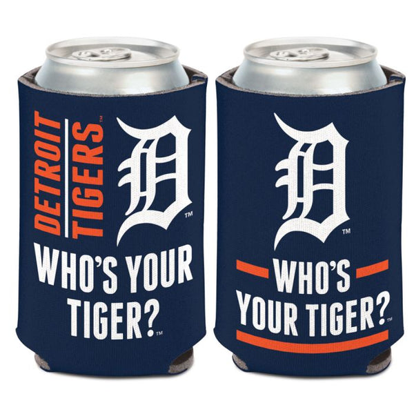 Wholesale-Detroit Tigers SLOGAN Can Cooler 12 oz.