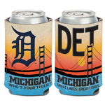 Wholesale-Detroit Tigers STATE PLATE Can Cooler 12 oz.
