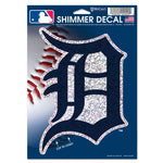 Wholesale-Detroit Tigers Shimmer Decals 5" x 7"