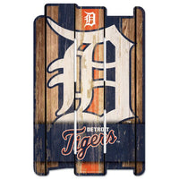 Wholesale-Detroit Tigers Wood Fence Sign