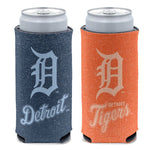 Wholesale-Detroit Tigers colored heather 12 oz Slim Can Cooler