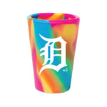 Wholesale-Detroit Tigers hippie 1.5oz Silicone Shot Glass