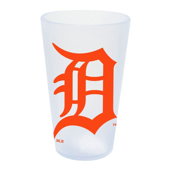Wholesale-Detroit Tigers icicle 16 oz Silicone Pint Glass