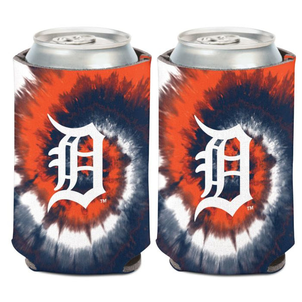 Wholesale-Detroit Tigers tie dye Can Cooler 12 oz.