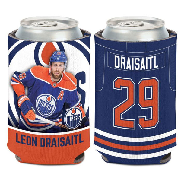 Wholesale-Edmonton Oilers Can Cooler 12 oz. Leon Draisaitl