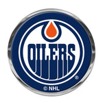 Wholesale-Edmonton Oilers Chrome Metal Domed Emblem