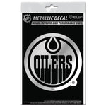 Wholesale-Edmonton Oilers Decal Metallic 3" x 5"