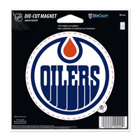 Wholesale-Edmonton Oilers Die Cut Magnet 4.5" x 6"