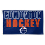 Wholesale-Edmonton Oilers LOCATION Flag - Deluxe 3' X 5'