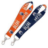 Wholesale-Edmonton Oilers Lanyard Key Strap 1"