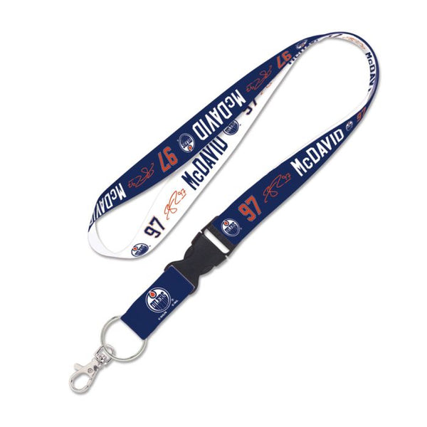 Wholesale-Edmonton Oilers Lanyard w/detachable buckle 1" Connor McDavid