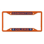 Wholesale-Edmonton Oilers Lic Plt Frame S/S