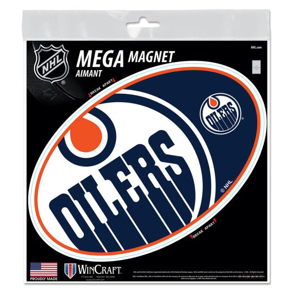 Wholesale-Edmonton Oilers MEGA Outdoor Magnets 6" x 6"