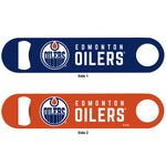 Wholesale-Edmonton Oilers Metal Bottle Opener 2 Sided