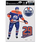 Wholesale-Edmonton Oilers Multi Use 3 Fan Pack Leon Draisaitl