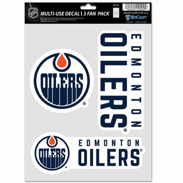 Wholesale-Edmonton Oilers Multi Use 3 Fan Pack