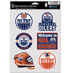 Wholesale-Edmonton Oilers Multi Use 6 Fan Pack