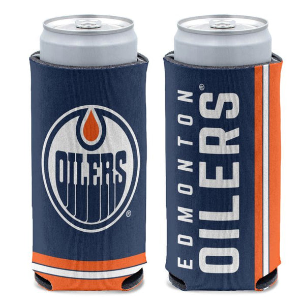 Wholesale-Edmonton Oilers PRIMARY 12 oz Slim Can Cooler