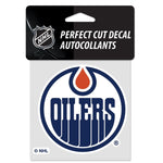 Wholesale-Edmonton Oilers Perfect Cut Color Decal 4" x 4"