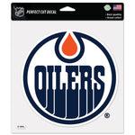 Wholesale-Edmonton Oilers Perfect Cut Color Decal 8" x 8"