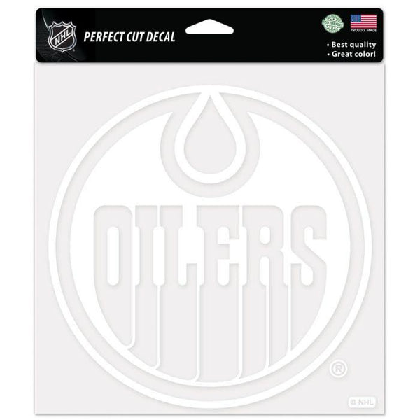 Wholesale-Edmonton Oilers Perfect Cut Decals 8" x 8"