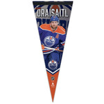 Wholesale-Edmonton Oilers Premium Pennant 12" x 30" Leon Draisaitl