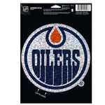 Wholesale-Edmonton Oilers Shimmer Decals 5" x 7"