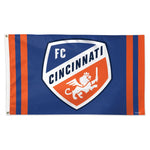 Wholesale-FC Cincinnati Crest Flag - Deluxe 3' X 5'