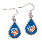 Wholesale-FC Cincinnati Earrings Jewelry Carded Tear Drop